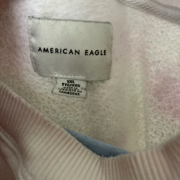 Light pink tye dye sweatshirt - Picture 2 of 4